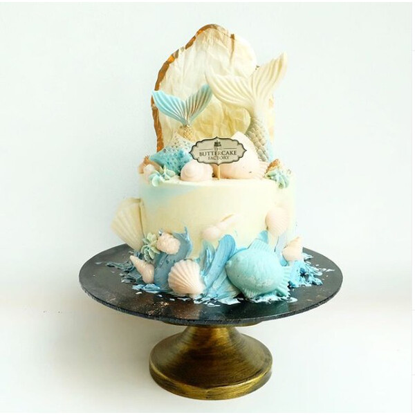 Darling Blue Mermaid Cake